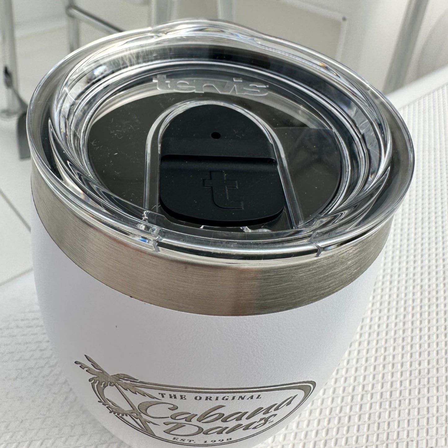 Cabana Dan's Stemless Wine Transport Vessel - Coral