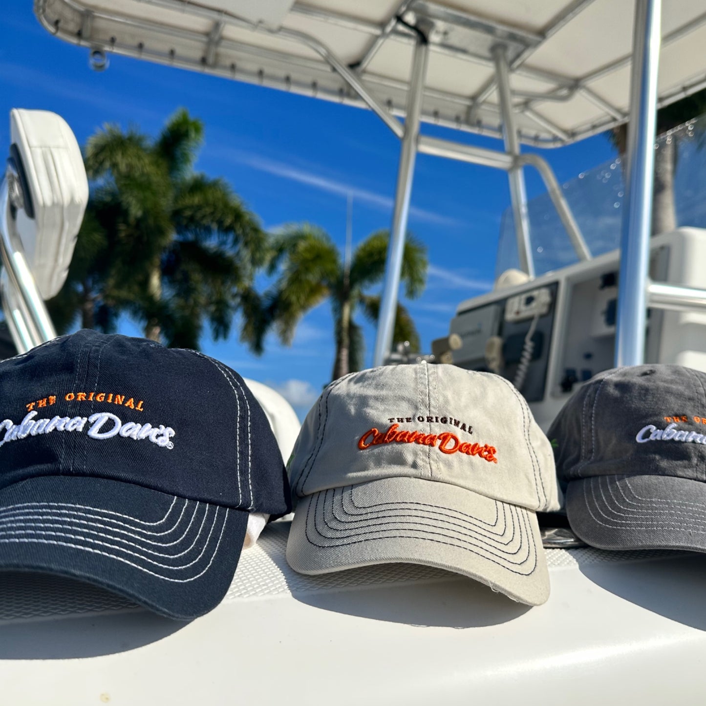 Cabana Dan's Original Navy Embroidered Cap
