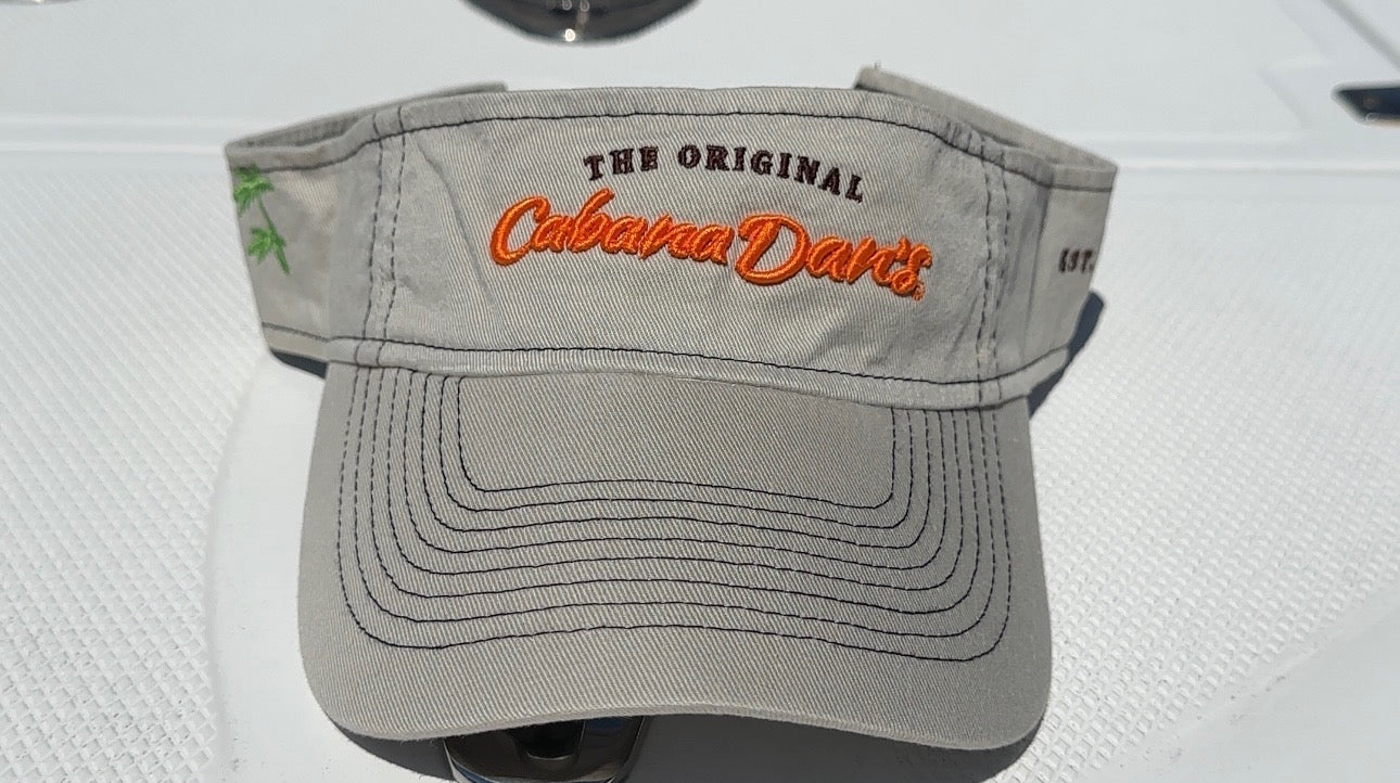 Cabana Dan's Original Navy Embroidered Visor