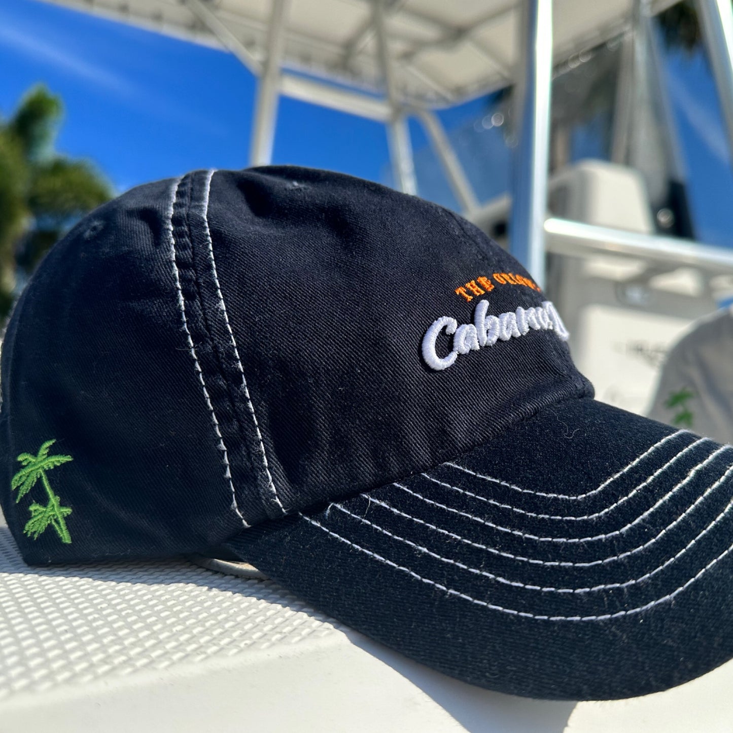 Cabana Dan's Original Navy Embroidered Cap