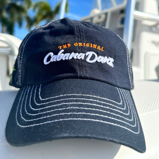 Cabana Dan's Original Navy Embroidered Cap