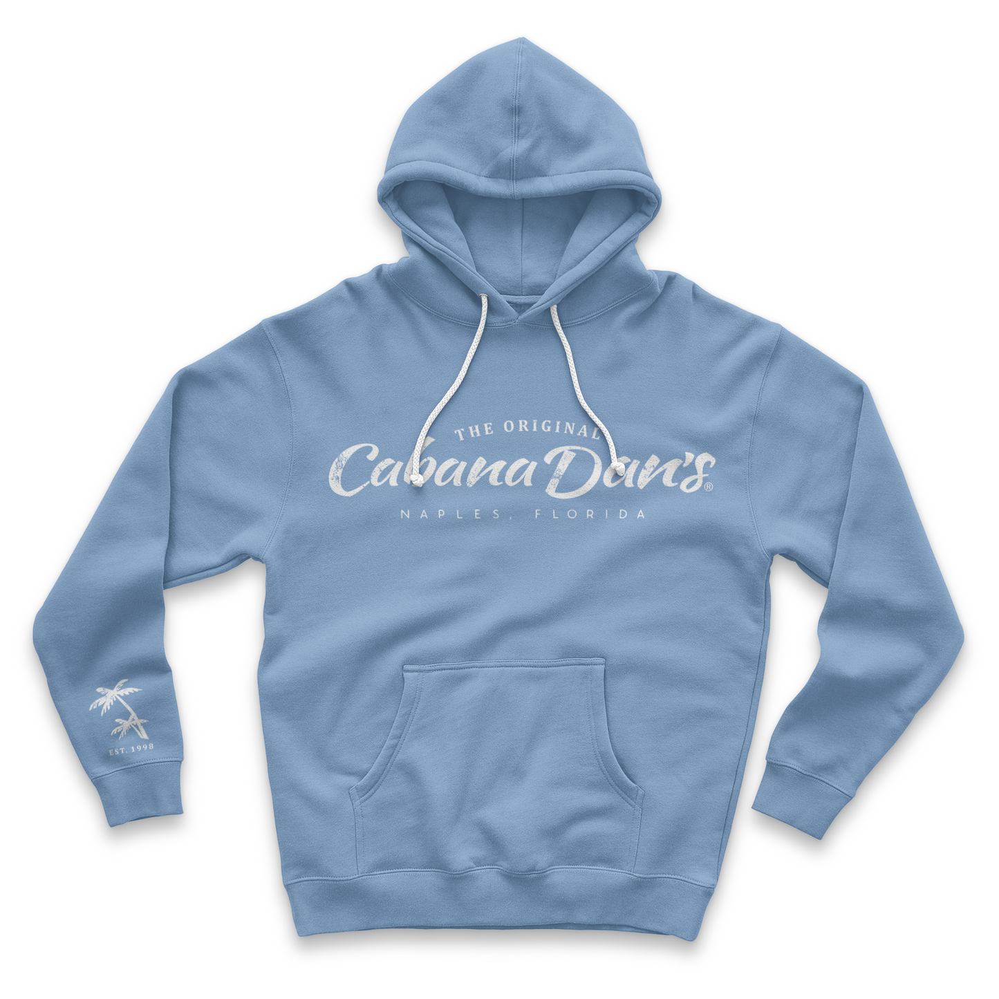 Cabana Dan's Hoodie - Misty Blue