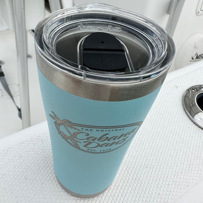 Cabana Dan's 20oz Beverage Transport Vessel - White