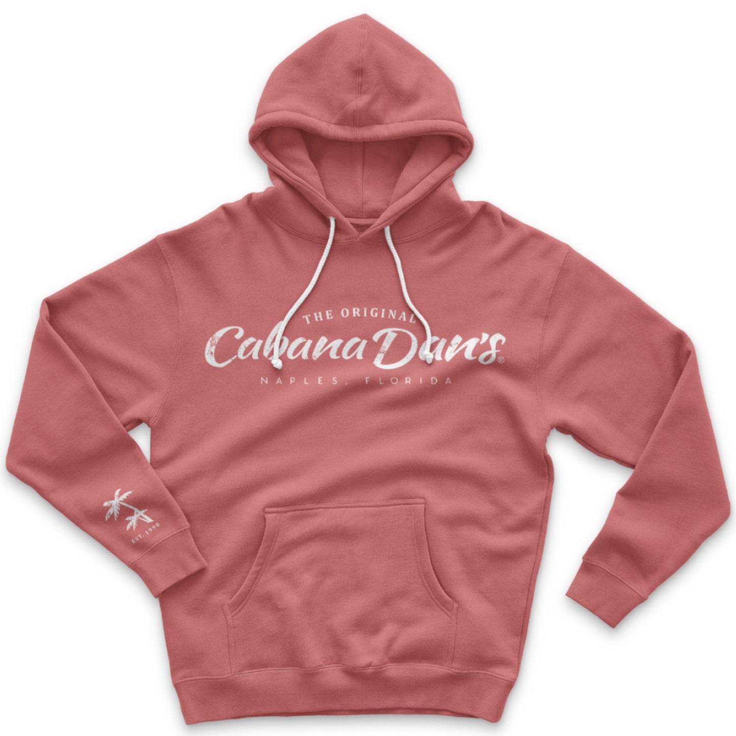 Cabana Dan's Straight Up Dusty Rose Hoodie