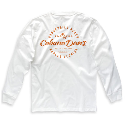Cabana Dan's Vanderbilt Tangerine Long Sleeve Tee