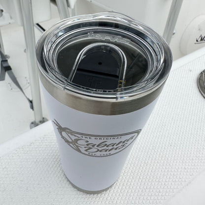 Cabana Dan's 20oz Beverage Transport Vessel - White